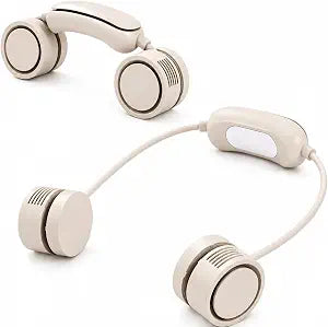 Portable Neck Fan with Cooling Plate, Adjustable Air Direction