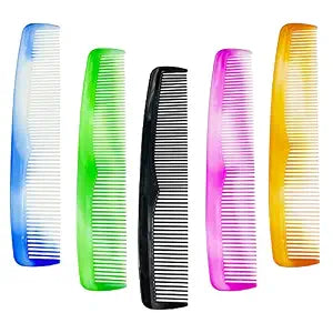 50Pcs Plastic Pocket Fine Hair Comb Men Women Daily Styling Portable Tool