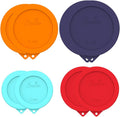 SOPHICO Silicone Replacement Lids for Pyrex/Anchor Hocking Glass Bowls 8Pk
