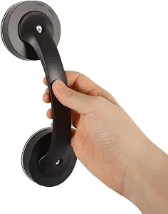 Suction Shower Grab Bar Bathroom Grab Bar for Elderly and Disabled Shower Handle Safety Handrail for Bathtubs Toilets Stairs 7.95 X 2.55 X 2.55 in