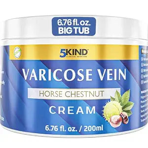 5Kind Varicose Veins Treatment for Legs 6.76 fl oz - Varicose Veins Cream