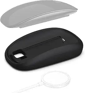 Wireless Charger Grip for Apple Magic Mouse 2, Lightning, Black