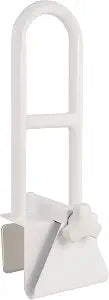 Vaunn Medical Secure Bathtub Safety Rail, Shower Grab Bar Handle for Elderly and Disabled, Secure Locking Tub Clamp, 300 lbs