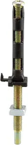 Prime-Line MP6777 Bi-Fold Door Bottom Pivot Rod, 5 In. (2 Pack)