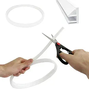 8.2FT/2M Continuous Diffuser Lens Compatible With Luma Cove's Channel Kit For Seamless, Soft Lighting.