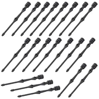 20 Pack PC Cooling Fan Screws Mounts Screwless Post Rubber Anti-Viberation Noise Reduction CPU Fan Mount Screws for 120mm PC Case Fans Desktop CPU Fan Case Cooler Fan ARGB PWM Fan Chassis Fan
