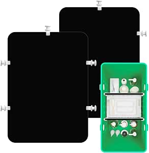 2PCS Divider Tray for Bogg Bag - Beach Bag Accessories for Bogg Bags Original X Large - Organizing Bags and Divide Space (All Black)