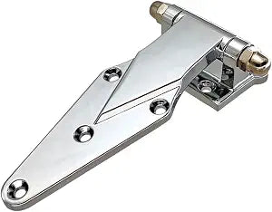 6 Inch Door HingesCold Storage Door aximum 180Adjustable Steamer Hinge Oven Hinge Heavy Duty for Kitchen Equipment Refrigeration (H-25 mm)