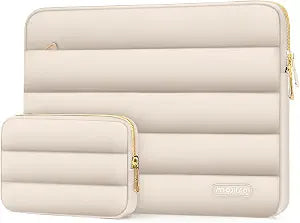 MOSISO Laptop Case 13.3 inch,13-13.3 inch Puffy Laptop Sleeve Carrying Case