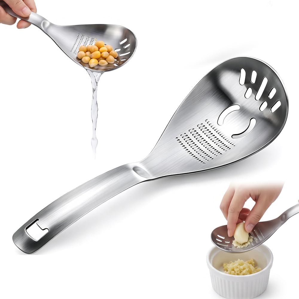 5-in-1 Stainless Steel Cooking Spoon, Multifunction Cooking Spoon, (1, 0#1)