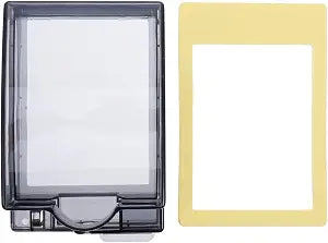 Uonlytech Waterproof Electrical Box Light Switch Cover Protector Weatherproof Receptacle Cover with Adhesive Install Splash Guard for Bathroom Kitchen Laundry Room 6.45 X 4.29 X 2.75 in