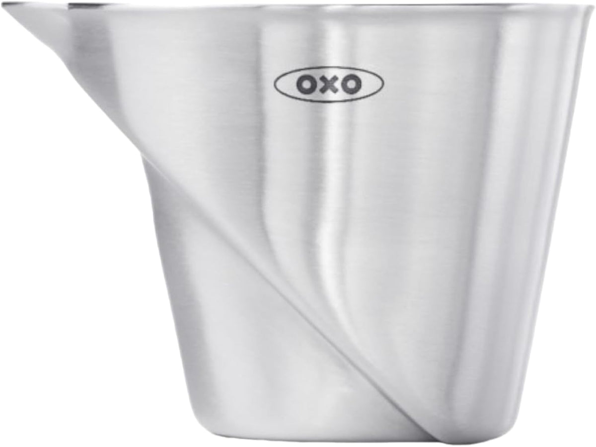 OXO Steel Angled Measuring Jigger - Stainless Finish