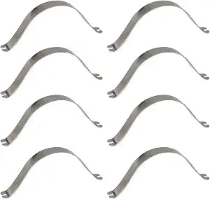 50pcs Spring Clips Stainless Steel Picture Frame Hardware DIY Picture Framing Tools 85x9mm