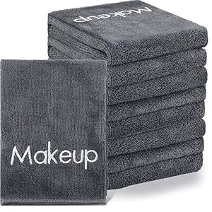Shimeyao 20 Pcs Makeup Towel Face Washcloth Microfiber Makeup Remover Cloth