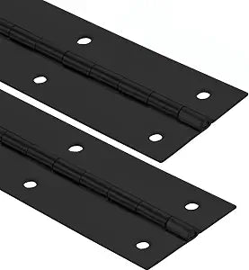2Pack 20 Heavy Duty Piano Hinge Stainless Black Continuous & Piano Hinges