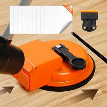 45&90Heavy Duty Floor Gap Fixer Tool: with 10 Sticky Pads & 1 Glue Scraper,Enhanced Suction Cup, Made of Iron, Suitable for Textured Wood,Lvp Vinyl&Laminate Flooring