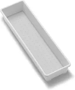 madesmart Classic 13 x 4 Long Storage Bin, White