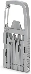 Generic 12 in 1 Keychain Multitool Screwdriver Bit Folding Multi Tool Bottle Opener Portable Pocket Tool for Outdoors Camping