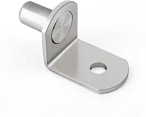 1/4 Inch Shelf Pegs,40Pcs Bracket Support Pins L-Shaped Holders for Cabinets