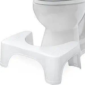 Squatty Potty Standard Bathroom Toilet Stool 7 Inch - White