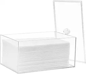 Farmhouse Laundry Dryer Sheet Holder Detergent Pods Container, Clear