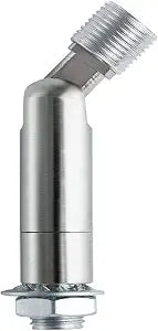 Nickel Sloped Ceiling Adapter for Pendant Light M10/M12,1Pcs