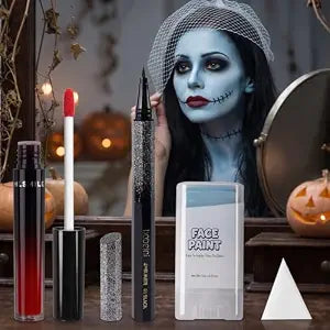 Sally Makeup Kit, Halloween Sally Costume Corpse Bride Makeup