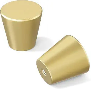 homdiy 10 Pack Gold Dresser Knobs Small Gold Drawer Knobs