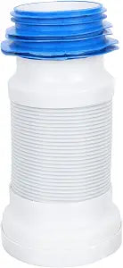Gadpiparty Toilet Sewage Connecting Tube Rear Toilet Drain Connector for Home Bathroom Anti-Leakage Seal Ring Anti-Blocking Pipe Accessory Easy to Disassemble and Reuse