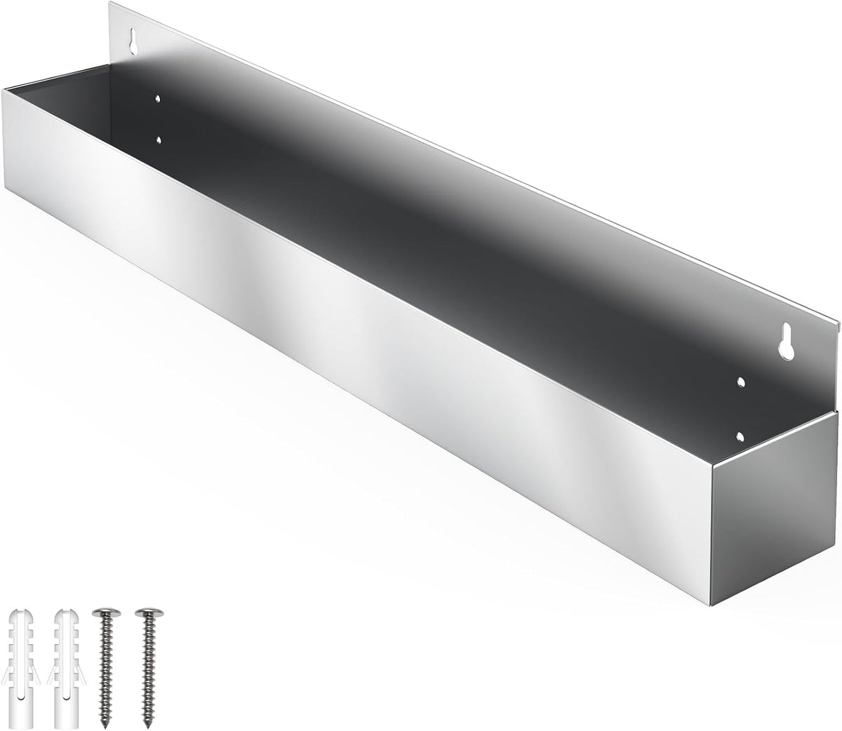 32-inch Stainless Steel Bar Speed Rail,Wall Mounted Liquor Bottle Holder