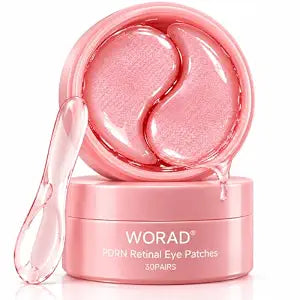 WORAD PDRN Hydrogel Eye Patches, Collagen Under Eye Masks, 60 Count