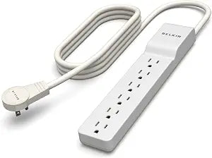 Belkin 6-Outlet Surge Protector Power Strip, 720J, 6ft Cord, Rotating Plug