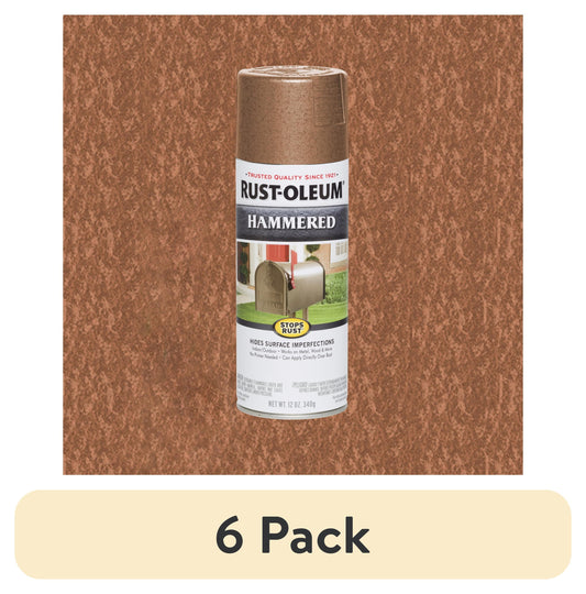 Copper, Rust-Oleum Stops Rust Hammered Spray Paint-210849, 12 oz