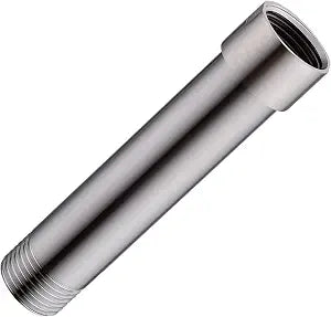 4 Inch Shower Head Extension Arm, Female to Male 1/2 Inch Extender, Stainless Steel, Brushed Nickel