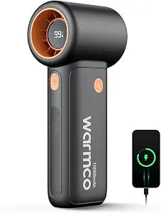 Warmco 10000mAh Turbo Portable Handheld Fan