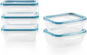 Snapware Plastic Total Solution (5-Pack, 3-Cup) Food Storage Containers Set