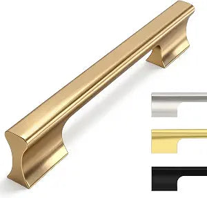 9BUILD 10 Pack Champagne Bronze Cabinet Pulls 5 Inch Cabinet Handles Kitchen Cabinet Hardware Champagne Cupboard Handles