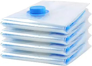 4 Pack Vacuum Storage Bags, Space Saver Bag Vacuum Seal Bags for Clothing Travel Moving Blankets Pillows Storage and Organization.40 x 60CM