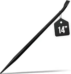 Mutt Tools 14 Inch Alignment Pry Bar Heavy Duty Sleever Bar
