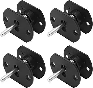 4 Pcs Sectional Couch Connectors, Black