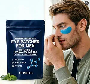 VEADONS Men's Eye Patches – Reduce Dark Circles, Bags & Wrinkles(10Pairs)