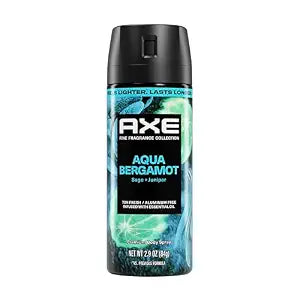 AXE Fine Fragrance Collection Body Spray Aqua Bergamot 2.9 oz