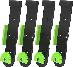Track Rack for Guide Rail, Guide Rail Holders, Track Saw Guide Rail Mount, Track Saw Guide Organizer 4 Pack