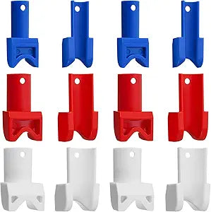 Roowes 12 Pcs Conduit Wire Pulling Tools 12 Open Ring Holders, 1/2, 3/4, 1"