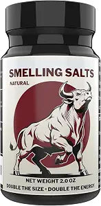 Smelling Salts Wake Up for Athletes Powerlifting 2 OZ for Gym Hockey