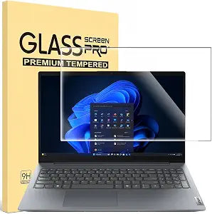 Tempered Glass Screen Protector for 15.6" Lenovo IdeaPad 3 3i/IdeaPad 5/IdeaPad 5i/IdeaPad 1 1i, IdeaPad Slim 3 15.6, Yoga 7 7i 15.6 & Flex 5 15.6, & Legion 5 15.6, Thinkpad 15.6, 9H Anti Fingerprint