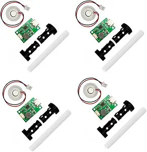 4Pcs Single Spray DC 5V Humidifieration Atomization Disc Type-C Interface Atomization Drive Circuit Board No Switch No Timing Function