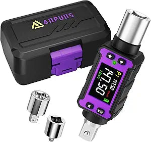 ANPUDS 1/2" Digital Torque Adapter Set (2.9-147.6 Ft-lb / 4-200 Nm)
