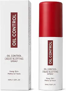 Oil Sucker Blotting Paper Spray, Oil Control Mist for Face 1.52oz (1 PACK)