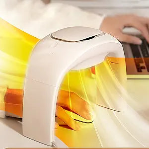 Heated Mouse Pad Hand Warmer Super Quiet 110v 100w - White